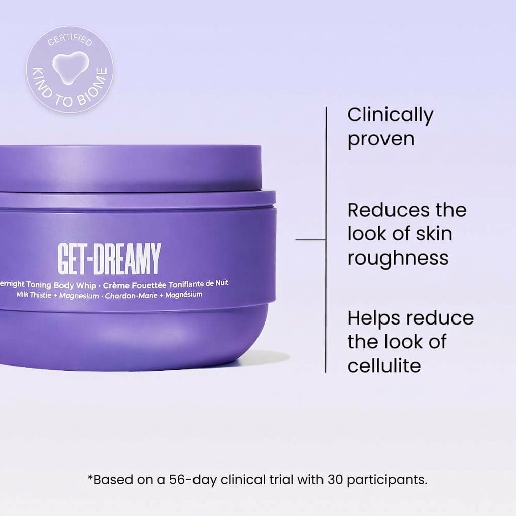 GET-DREAMY Overnight Toning Whip for Firming, Smoothing & Uneven Skin Texture