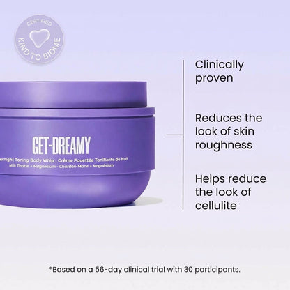 GET-DREAMY Overnight Toning Whip for Firming, Smoothing & Uneven Skin Texture