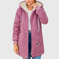 Millie | Women's Fleece Jacket - Hooded Breathable Soft Warm Elegant