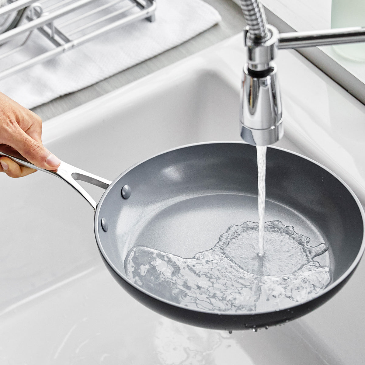 Valencia Pro Ceramic Nonstick 8" Frypan, Hard Anodized