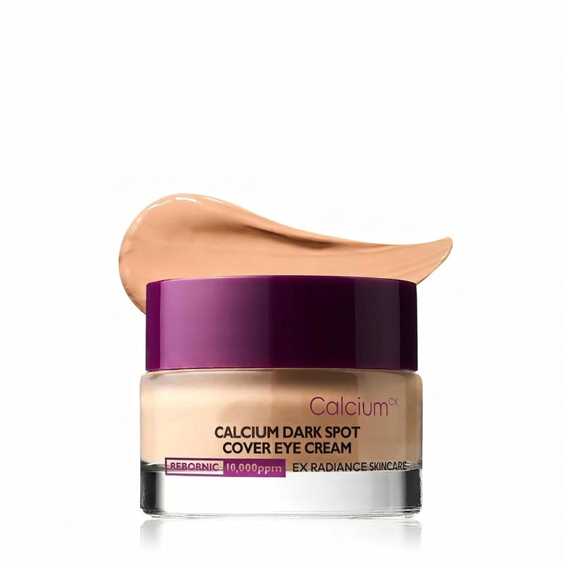 Calcium Dark Spot Cover Eye Cream for Dark Circles, Under Eye Bags & Firming
