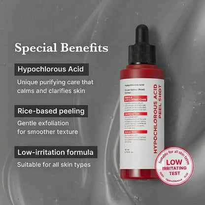 Hypochlorous Acid Peel Shot Duo for Exfoliation & Skin Texture