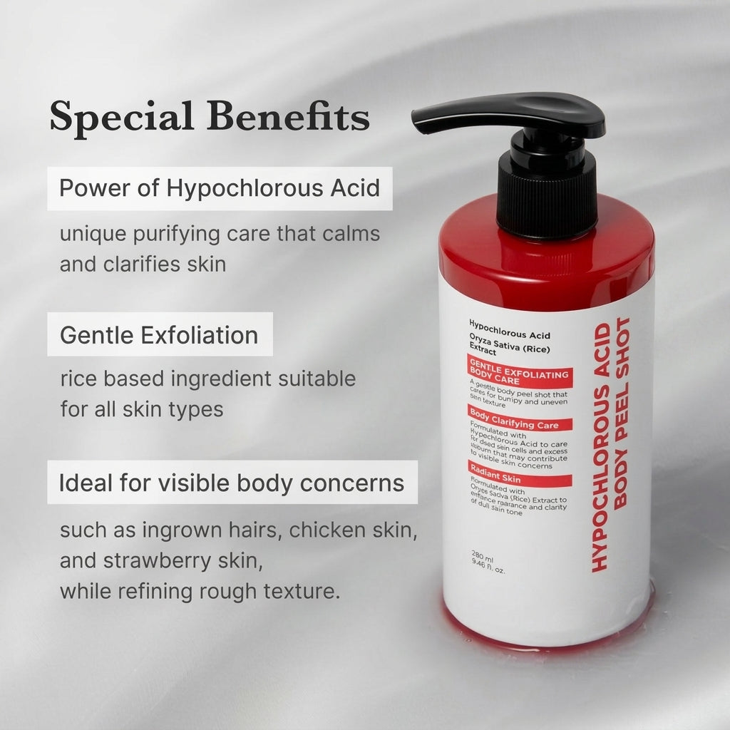 Hypochlorous Acid Peel Shot Duo for Exfoliation & Skin Texture