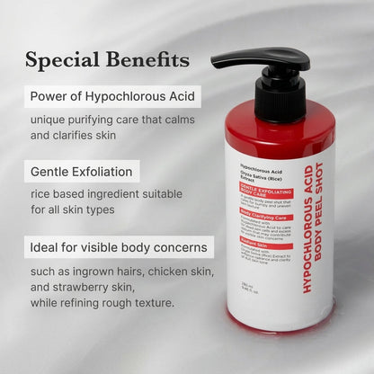 Hypochlorous Acid Peel Shot Duo for Exfoliation & Skin Texture