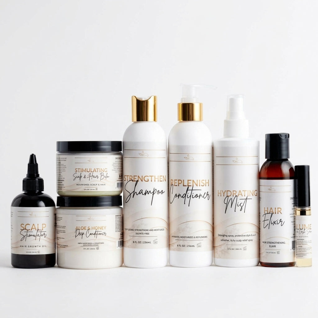 Healthy Hair Care Bundle for Thinning Hair, Strength & Scalp Care