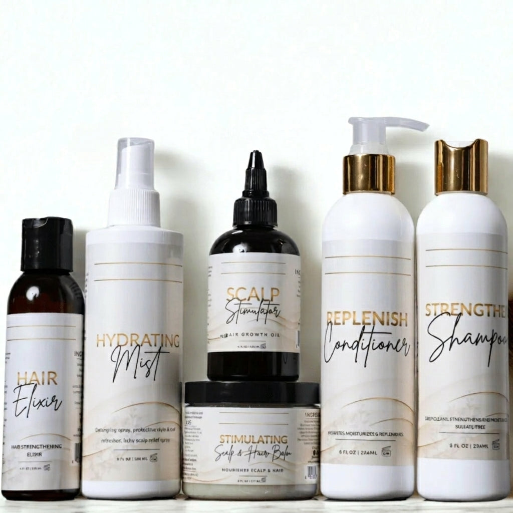 Healthy Hair Starter Kit for Stronger Hair, Growth & Scalp Care