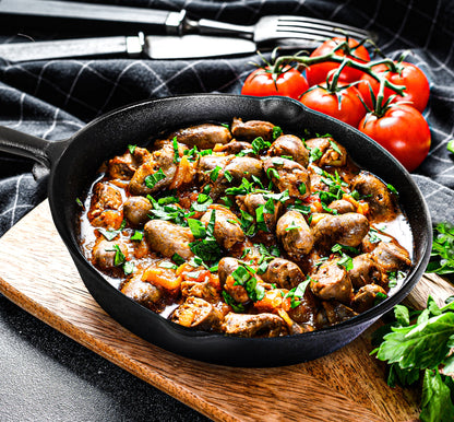 Pre-Seasoned Cast Iron Skillet Set - 3 Pcs