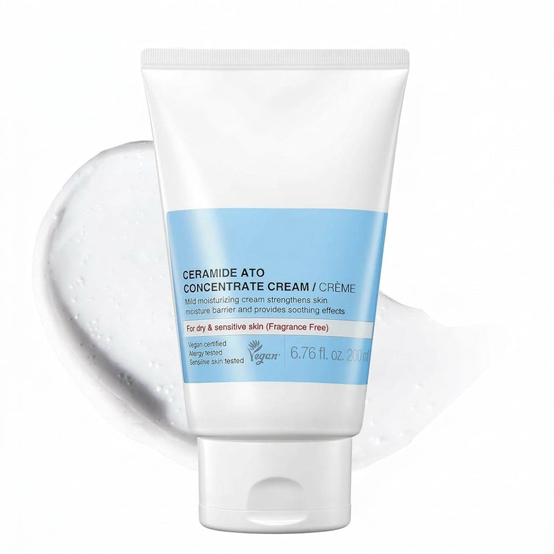 Crema concentrata Ceramide Ato — Idratazione duratura 100 ore per pelli secche e sensibili