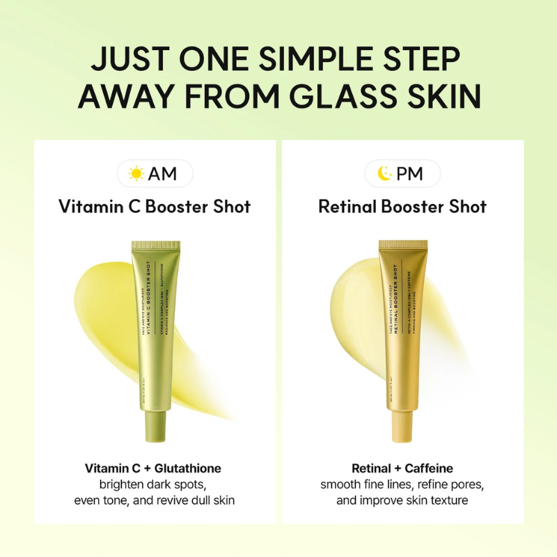 Booster Shot Vitamin C & Retinal Duo for Dark Spots, Pores & Blemishes
