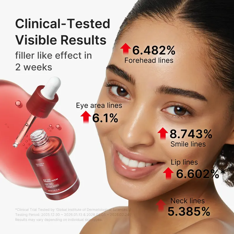 NAD+ EGF Korean Skincare Firming Serum for Fine Lines & Elasticity