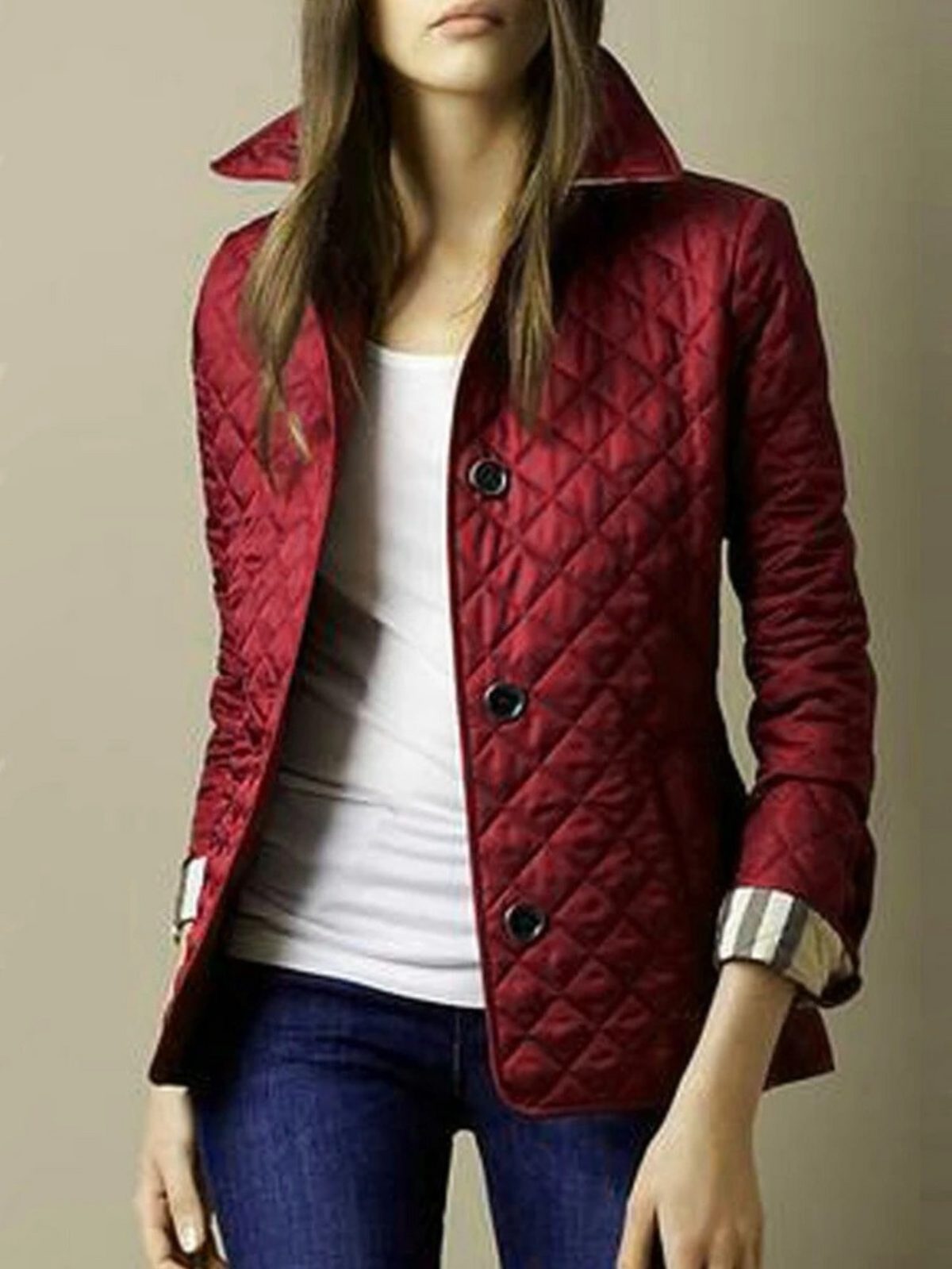 Valentina | Women's Quilted Jacket - Lightweight Insulated Snap