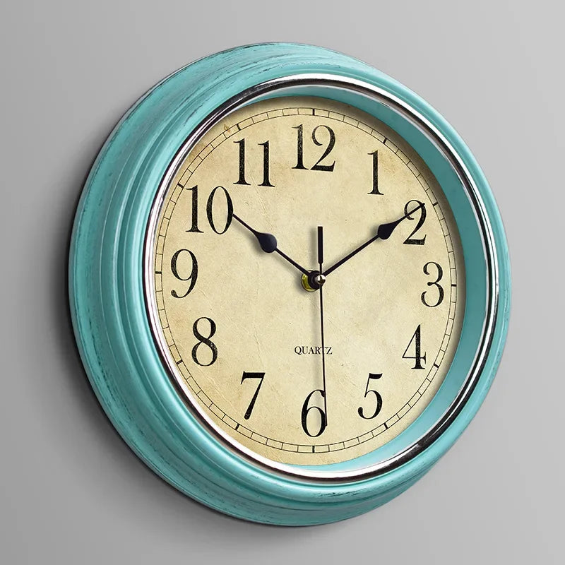 Vintage Silent Wall Clock | Elegant Wall Clock Decor 13