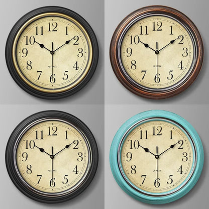 Vintage Silent Wall Clock | Elegant Wall Clock Decor 6