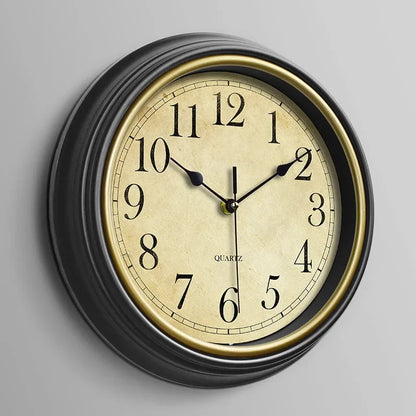 Vintage Silent Wall Clock | Elegant Wall Clock Decor 7