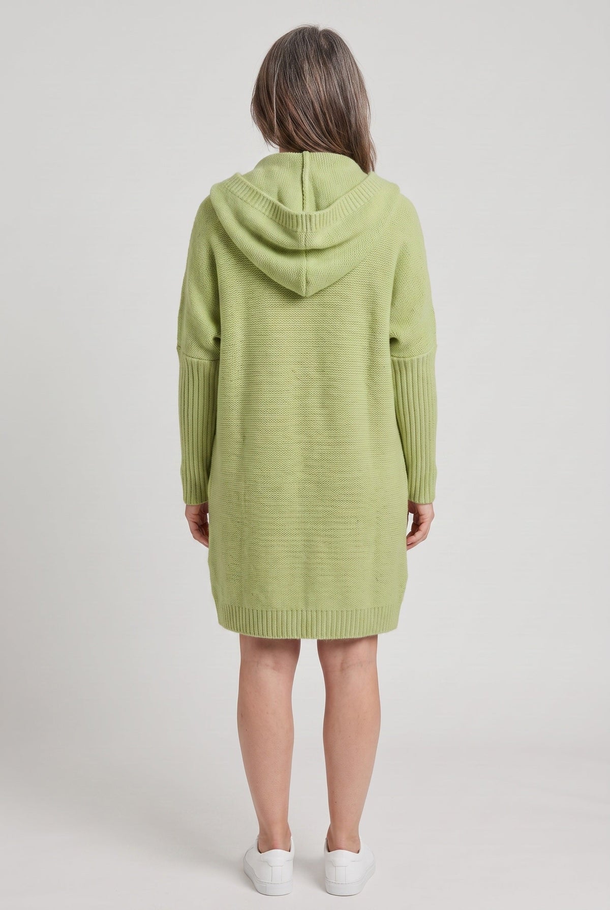Women's Cardigan | Longline Open Front Drop Shoulder