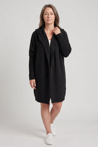 Women's Cardigan | Longline Open Front Drop Shoulder
