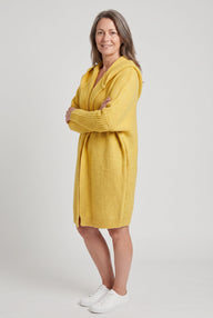 Women's Cardigan | Longline Open Front Drop Shoulder