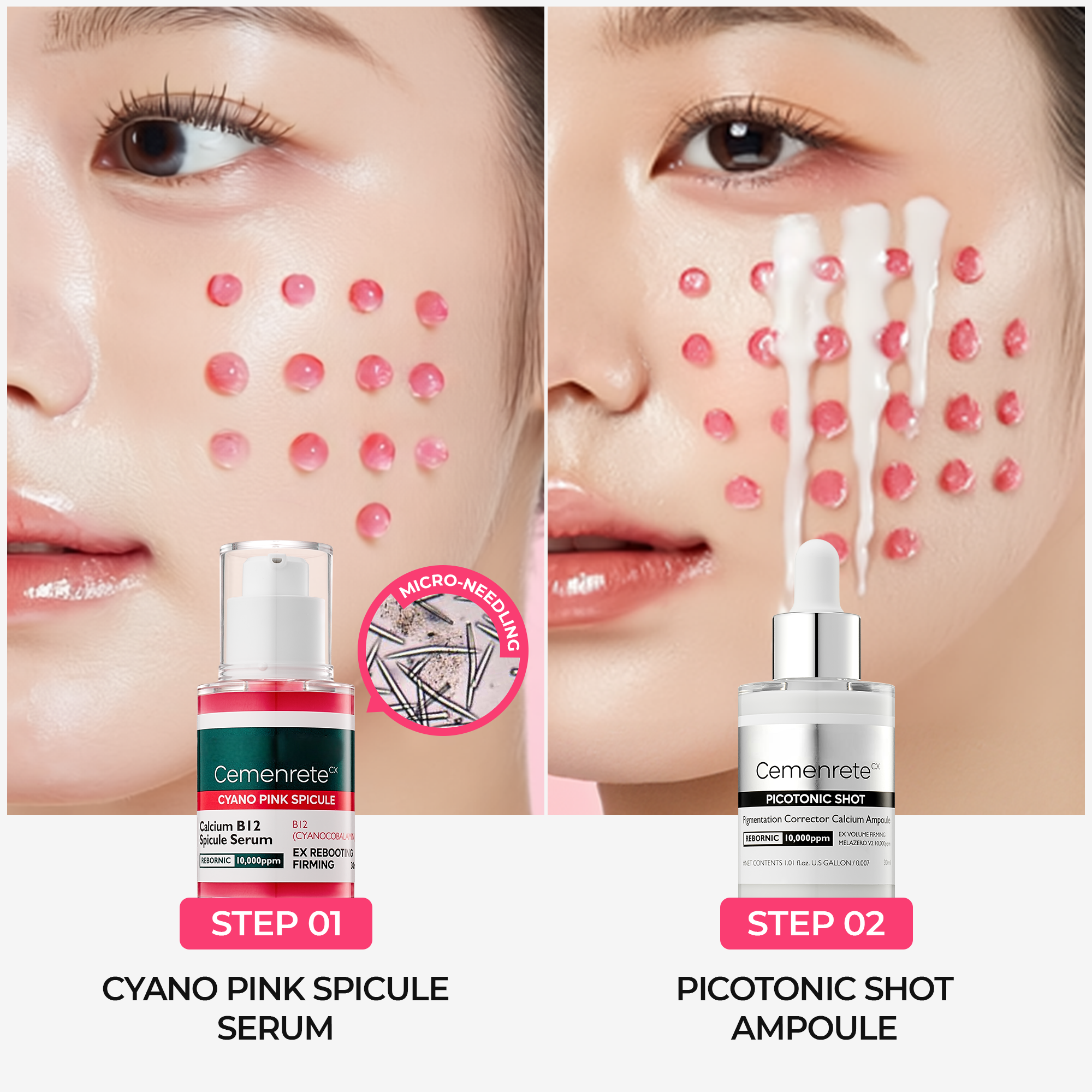 Duo de sérums Lumi pour les pores et les taches, pour les pores, les taches brunes et la pigmentation