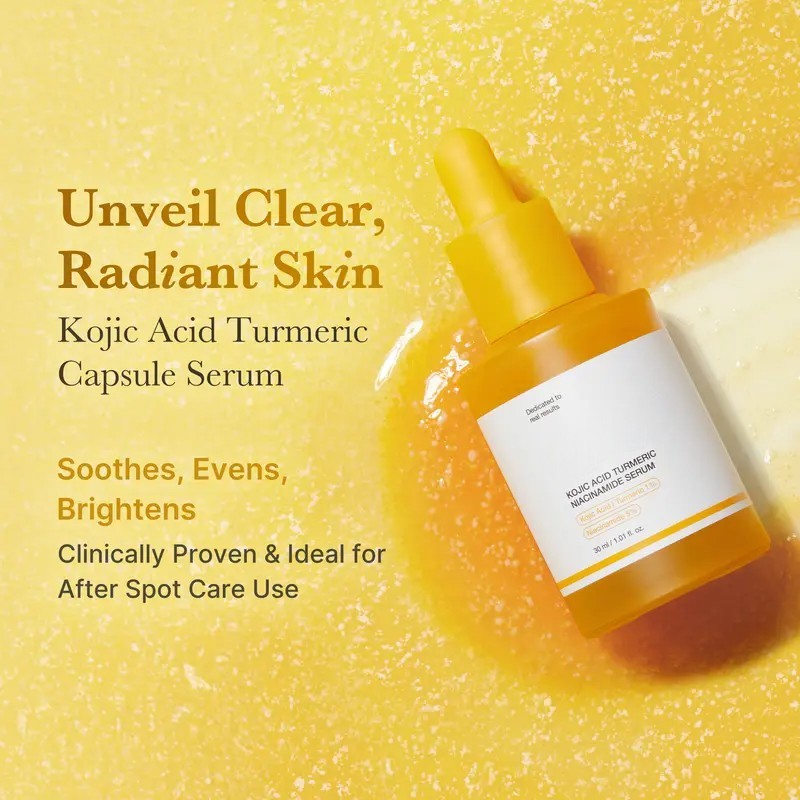 Duo Kojic Acid Renew & Smooth pour peau à problèmes avec curcuma et niacinamide