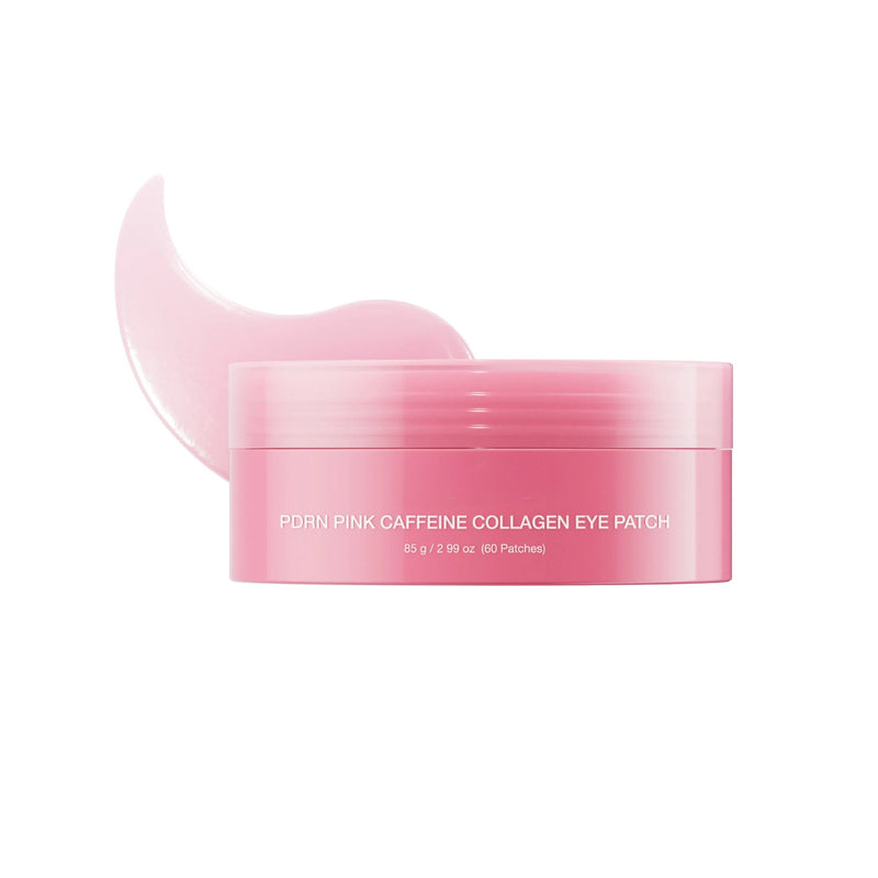 PDRN Pink Caffeine Collagen Eye Patch for Puffiness, Dark Circles & Hydration